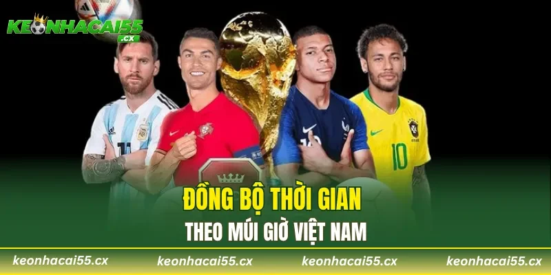 Đồng bộ thời gian theo múi giờ Việt Nam