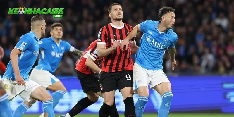 Phong độ gần đây Napoli vs AC Milan