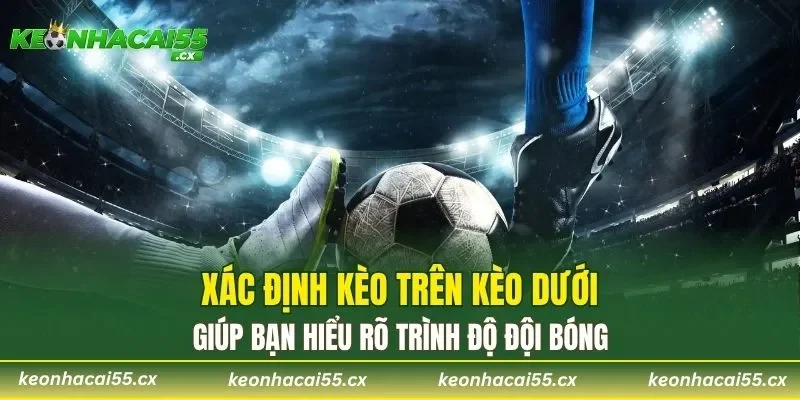 Xác định kèo trên kèo dưới giúp bạn hiểu rõ trình độ đội bóng